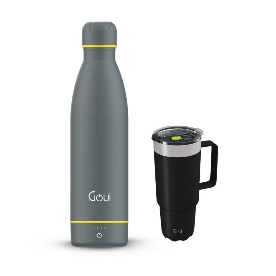 صورة عرض قوي - مطارة + كوب حراري