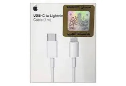 صورة سلك شاحن من ابل lightning to USB