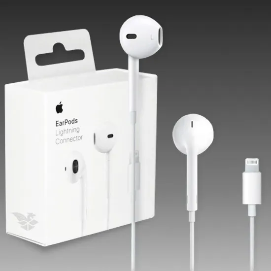 صورة سماعه آيفون lightning connector الأصلي