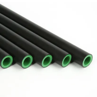 صورة أنبوب حراري اسود مقاوم للاشعة ضغط 20 بار 90 مم الانابيب الخضراء