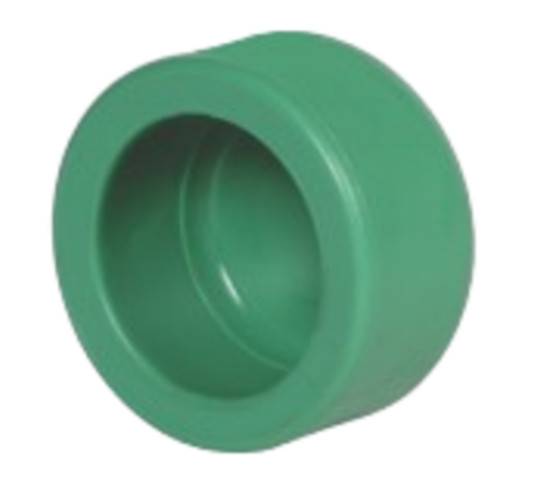 صورة سدة كاب حراري اخضر ضغط 20 بار 63 مم الانابيب الخضراء