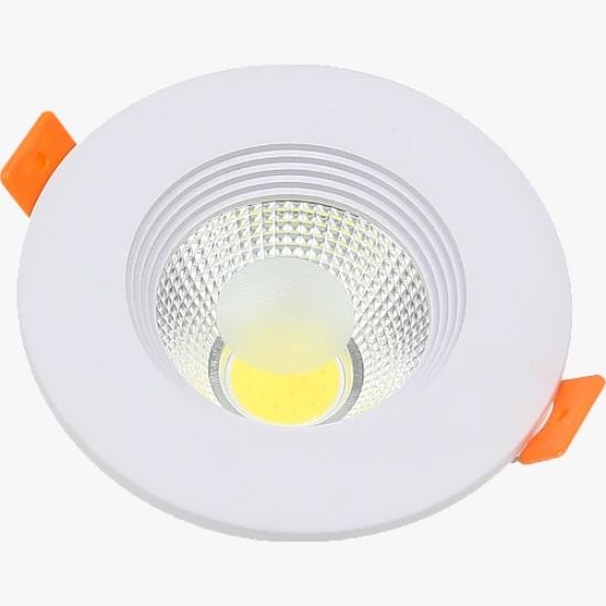 صورة سبوت لايت لون الانارة ابيض _اصفر _كريمى  7 سم 7 واط