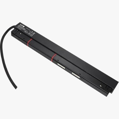 صورة ترنس محول كهربائي مجرى مغناطيس (المخفي) 48 فولت اسود 200 واط 