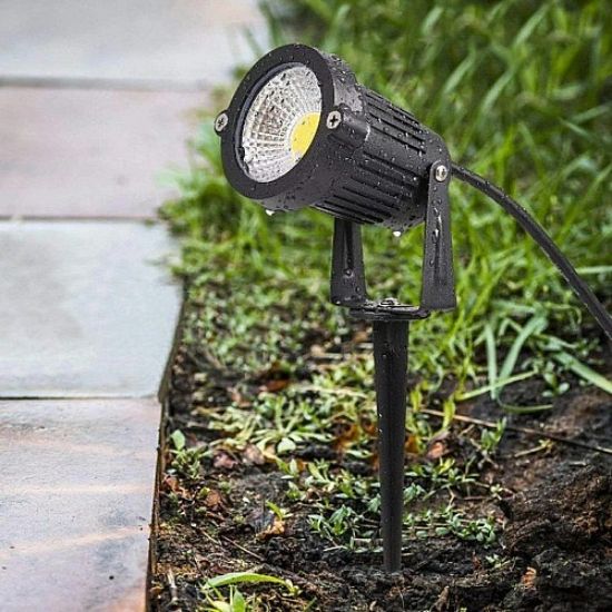 صورة وشر لون الانارة اصفر خارجي متحرك 98 سم 36 واط