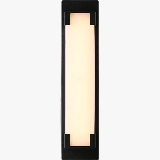 صورة جداري خارجية اسود 30 واط اضاءة اصفر