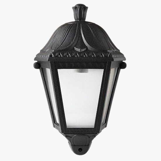 صورة فانوس جداري لطش M22اسود _ابيض فايبرايطاليا 