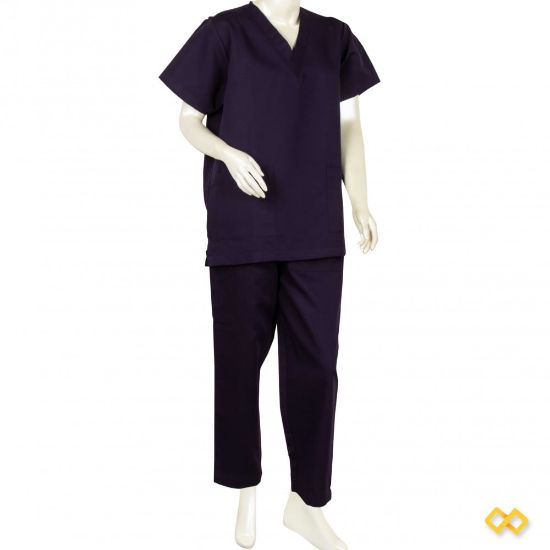 صورة يونيفورم كتان بنفسجي