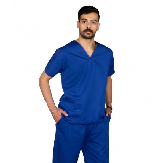 صورة سكراب طبي للجنسين ,ازرق (بيبسي)