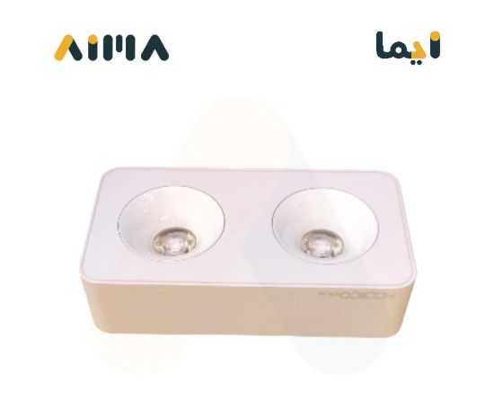 صورة داون لايت نووركو بلس أبيض سقفي ثنائي 20 واط 3000 كلفن