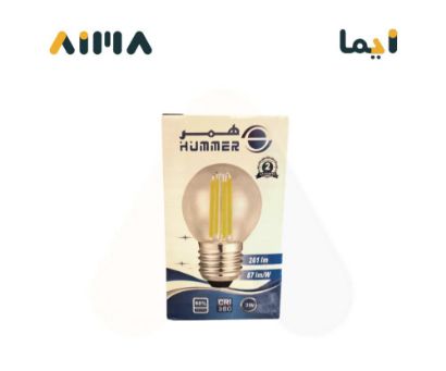 صورة همر لمبة ليد ثلاجة عيدان أصفر E27