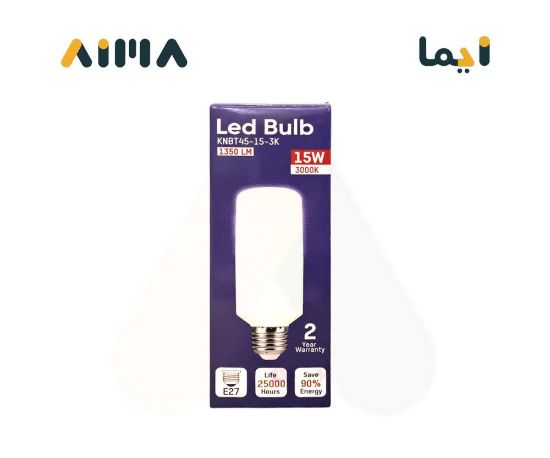 صورة كينويل لمبة كبسولة T45 15W 3000K E27 BASE