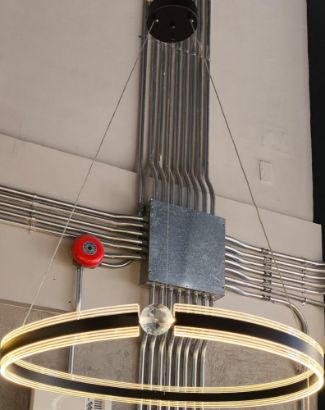 صورة علاقي ليد دائري 800 أسود