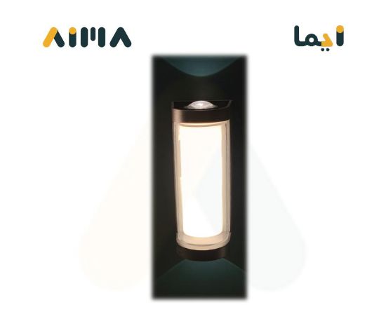 صورة جدارية لومو إنارة خارجية أسود