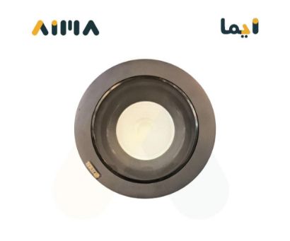 صورة توفل ليد COB ضد التوهج اطار اسود