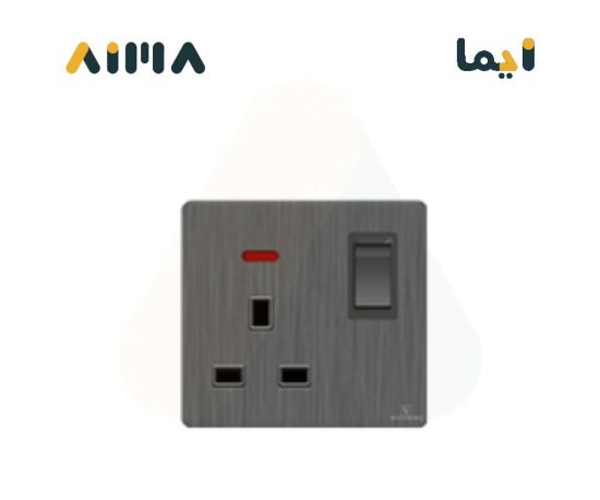 صورة فيكتوري فيش مع مفتاح 13 امبير مع لمبة