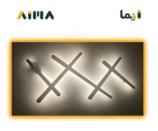 صورة جدارية خمس قطع اسود صغيرة 3000 كلفن