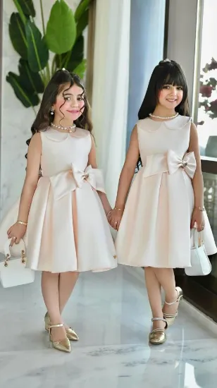 صورة فستان سهرة بناتي بيج فيونكه