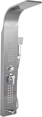 صورة BT SHOWER PANEL SS W/M, MATT CHROME