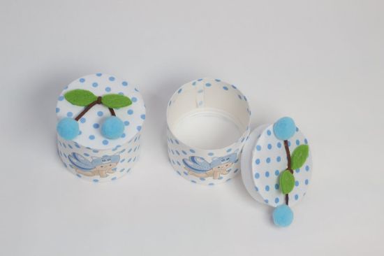 صورة علب مواليد دائري