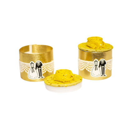 صورة توزيعات علب زواج