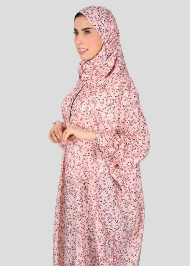 صورة شرشف صلاة نسائي بسحاب امامي