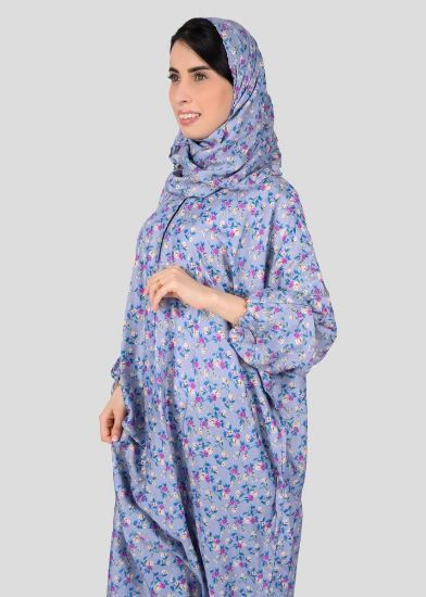 صورة شرشف صلاة نسائي مع طرحة