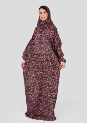 صورة شرشف صلاة نسائي مع طرحة