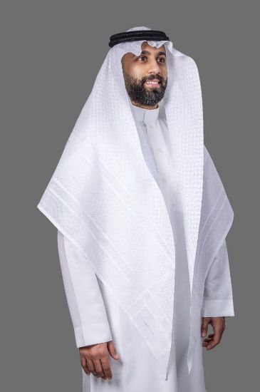 صورة شماغ البسام جون لين الأبيض