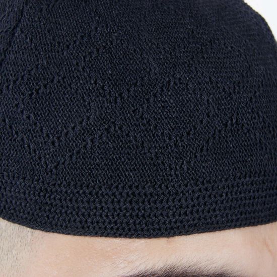 صورة طاقية رجالي سوداء